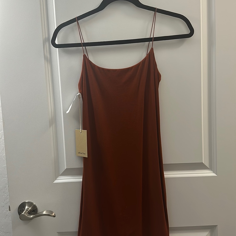 Wilfred tiny copper dress